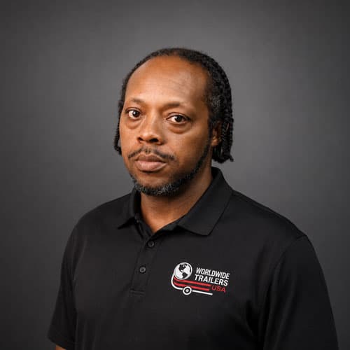 Danuel Moore, Metal Hanger at Worldwide Trailers USA.