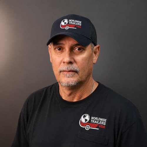 Donald Gault, Electrician at Worldwide Trailers USA.