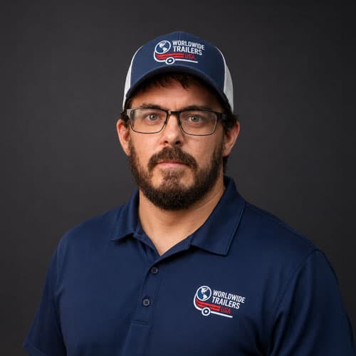 Hunter Williams, Roofer at Worldwide Trailers USA.