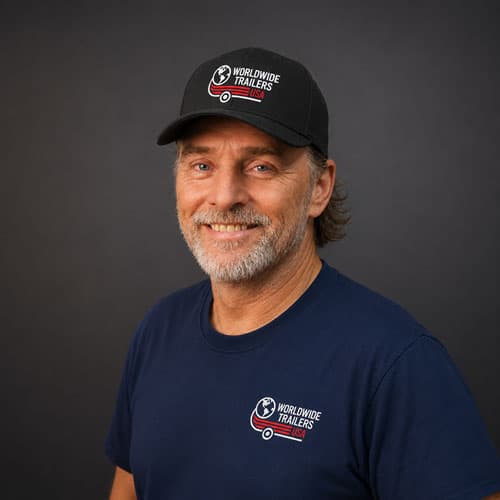Kevin Mack, Aluminum Welder at Worldwide Trailers USA.