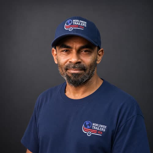 Mosies Butler, Outfitter at Worldwide Trailers USA.